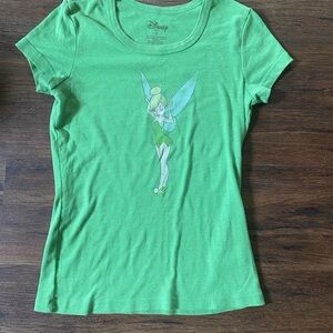 Disney Tinkerbell Green Women's Tee